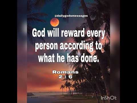 Romans 2:6 #dailybible