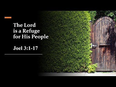 The Lord is a Refuge for His People  Joel 3:1-17