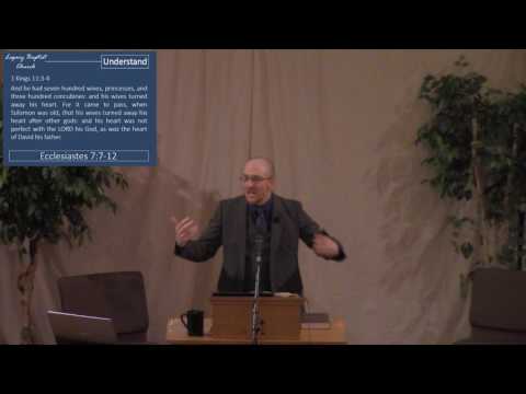 Ecclesiastes 7:7-12 - The *Philosophy* of the Better Way