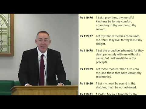 A Spiritual Examination - Psalms 119:76-80