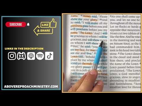 Day 24: Interpreting The Biblical Data In The Law | Exodus 33:12-23
