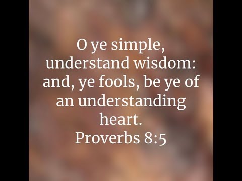 Proverbs 8:3
