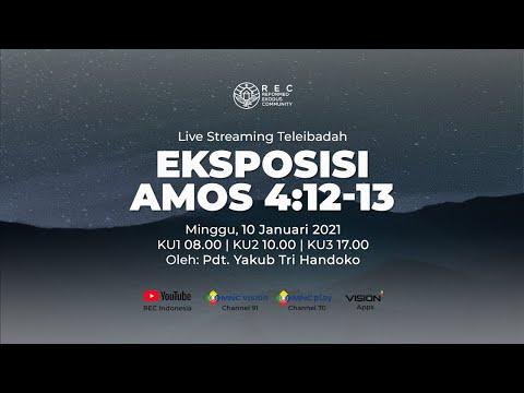 Siaran KU2 - Eksposisi Kitab Amos 4:12-13 - Pdt. Yakub Tri Handoko