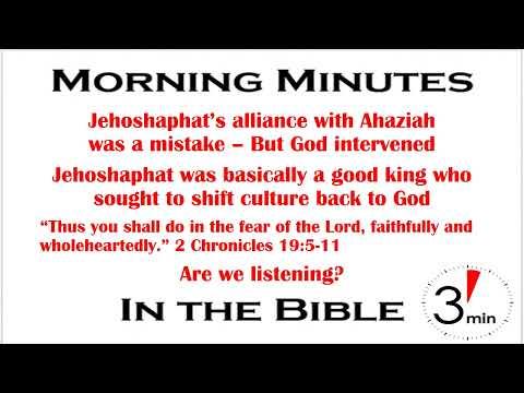 How Jehoshaphat Saved Judah’s Culture 2 Chronicles 19:5-11