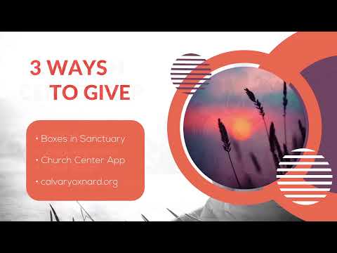 8:00 AM | "Whatever You Do" | Colossians 3:15-17 | 4-10-22