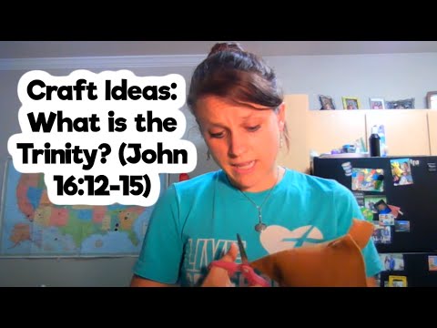 Craft Ideas: What is the Trinity? (John 16:12-15)