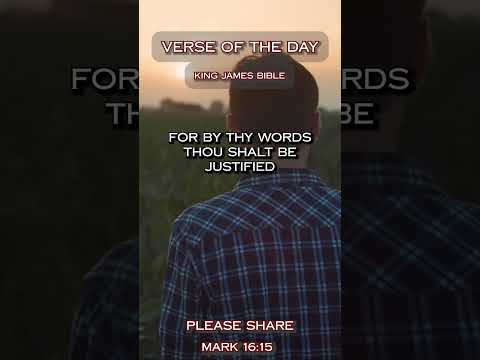 VERSE OF THE DAY - Matthew 12:36,37 #DailyScripture #BibleVerse #ChristianShorts #ScriptureOfTheDay