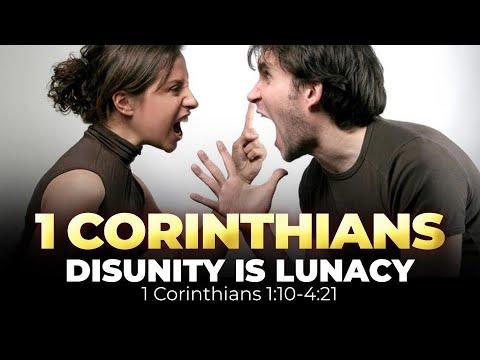 'Disunity is Lunacy' - 1 Corinthians 1:10-4:21 | Damian Carr