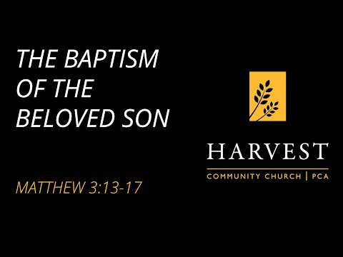 Sermon on Matthew 3:13-17 - “The Baptism of the Beloved Son” by Pastor Jacob Gerber