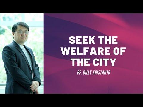 Seek the Welfare of the City (Jeremiah 29:1,4-14) - Rev. Billy Kristanto - MRII Berlin & Stockholm