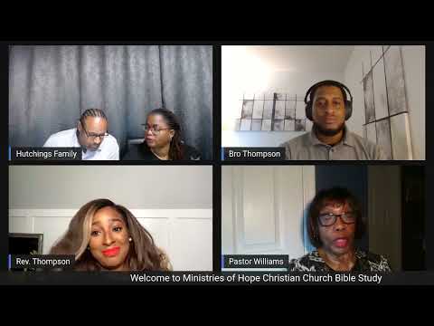 MOHCC Live Bible Study/ Sunday School Lesson #205 – 1 Samuel  15:19 - 15:35