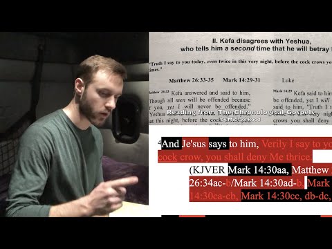 624. You Shall Thrice Deny Me (Second Warning). Matthew 26:33-34, Mark 14:29-30