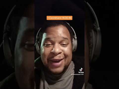 1 Corinthians 14:30-40 " so you want to challenge God?"