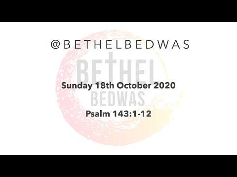 2020-10-18 Psalm 143:1-12 -  In-Person Live Service