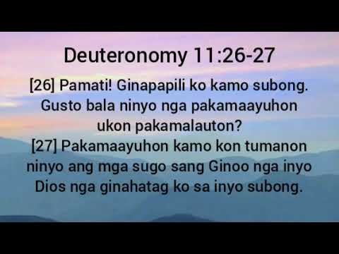 RCCM | June 3 | Deuteronomy 11:26-27