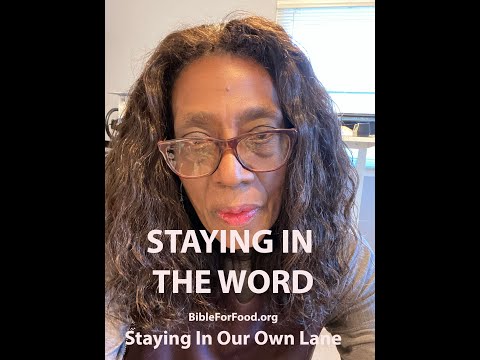 Staying In Our Own Lane (Numbers 16:8-10)