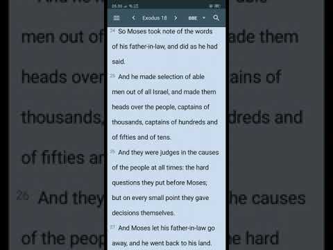 Exodus 18:24-27