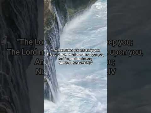 Numbers 6:24‭-‬25 NKJV #BeliveInChrist #holyscriptures #There_Is_Power_In_The_Name_Of_Jesus