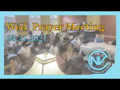 2021.03.31 Wednesday Prayer Meeting: People on the Path of the Covenant (Deuteronomy 7:12-16)