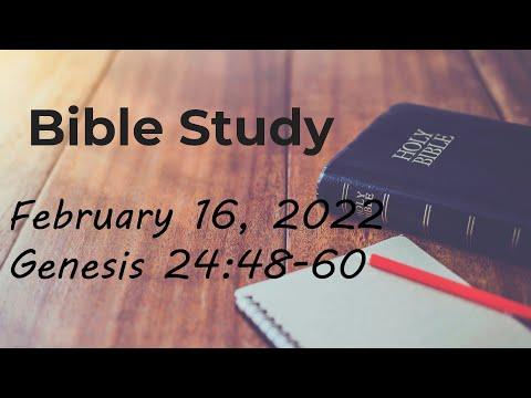 Bible Study: Genesis 24:48-60