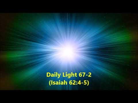 Daily Light March 7th, part 2 (Isaiah 62:4-5)