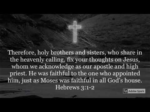 Hebrews 3:1-2