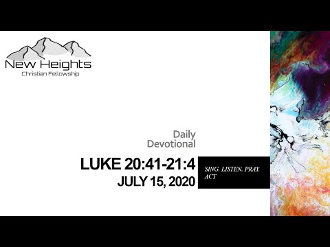Luke 20:41-21:4 | The Approval We Yearn For