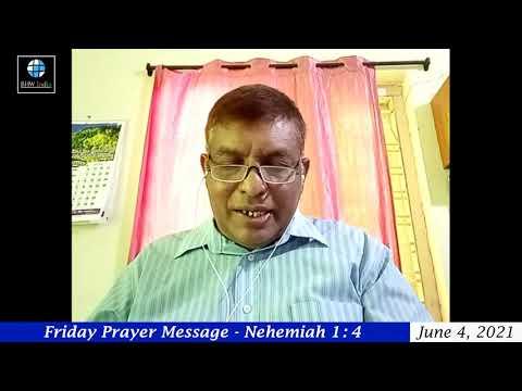 Friday Prayer Message | Bro.  Ratna Prabhakar | Nehemiah 1:4 | 4/6/2021 |