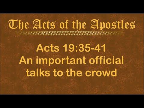 Acts 19:35-41