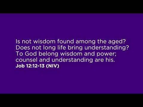 Verse of the Day-Job 12:12-13 NIV0001 0916