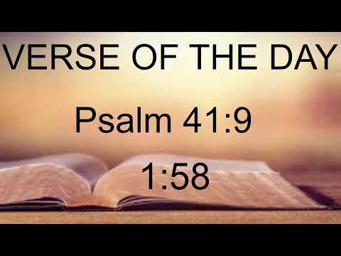 Psalm 41:9
