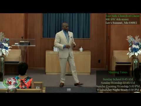 Evangelist Anson Wallace "God Will Never Fail Us" Joshua 23:14-16