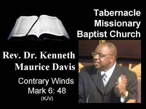 Kenneth Maurice Davis - Contrary Winds - Mark 6: 48