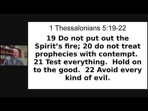 Rooted Men // 1 Thessalonians 5:19-22 "How NOT to put out the Spirit's fire"