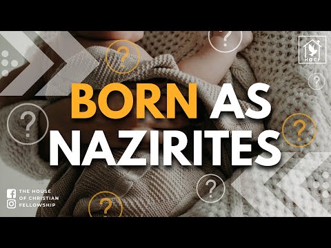 DAILY WORD-TO-GO Judges 13:1-5 "Born As Nazirite"