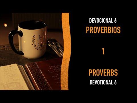 Devocional 6 / Proverbios 1:8-19 - Devotional/Proverbs 1:8-19