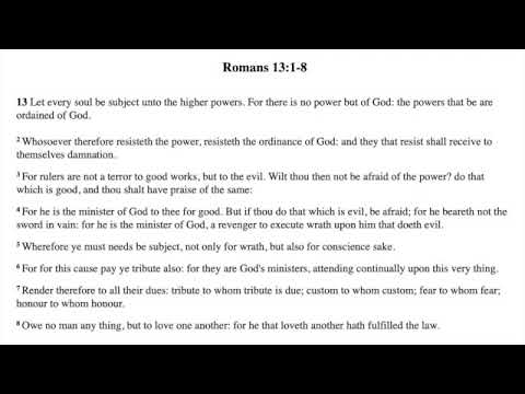 Romans 13:6-8