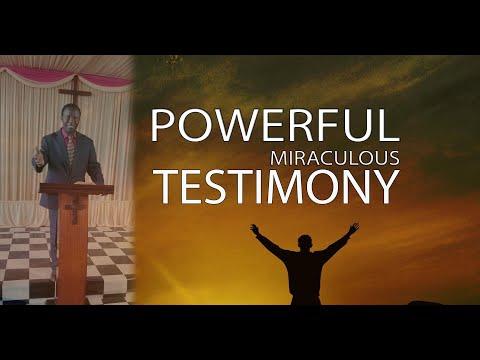 POWERFUL, MIRACULOUS TESTIMONY:2Kings 5:1-6, 14-16 By Bsp  Robinson Matende