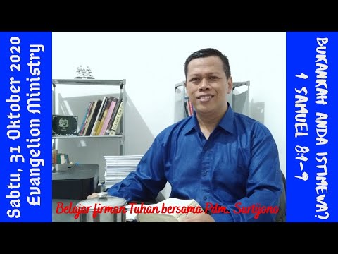 Bukankah Anda Istimewa? (1 Samuel 8:1-9)