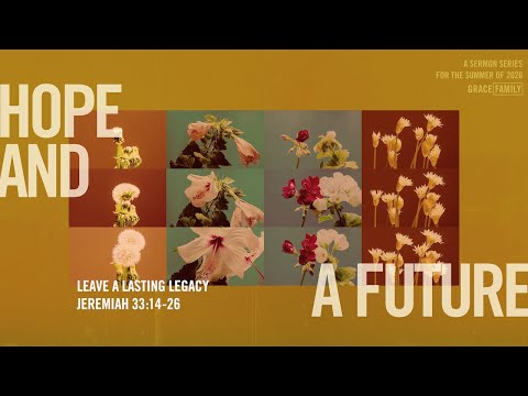 Jeremiah 33:14-26 | Jon Stallsmith | 7.12.20