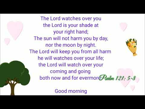 Inspiring book of Psalm 121: 5-8