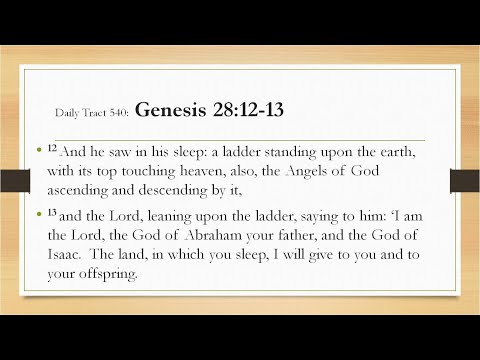 Dad’s Bible Tract 540 - Genesis 28:12-13