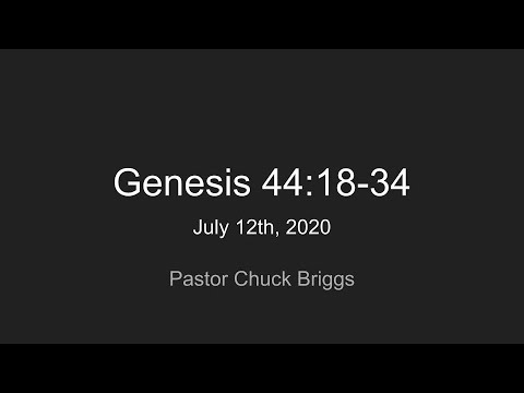 Genesis 44:18-34