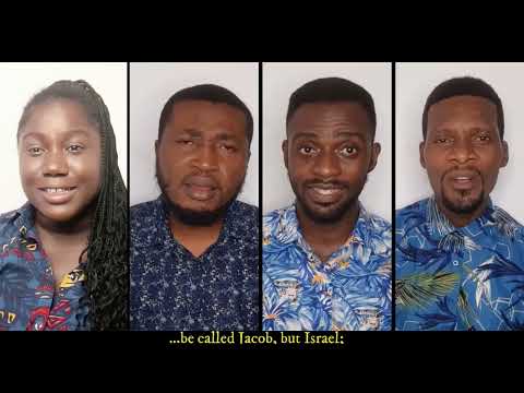 Genesis 32:28 (Jacob - Israel) Beautiful ACAPELLA Scripture Song to Memorize Bible Verses