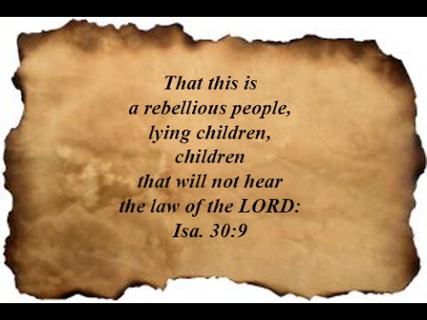 Isaiah 30:9