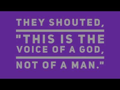 Scriptures - Proverbs 16:18, Acts 12:21-23