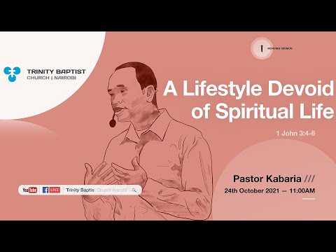 A Lifestyle Devoid of Spiritual  Life | 1 John 3:4-6 | Morning Service