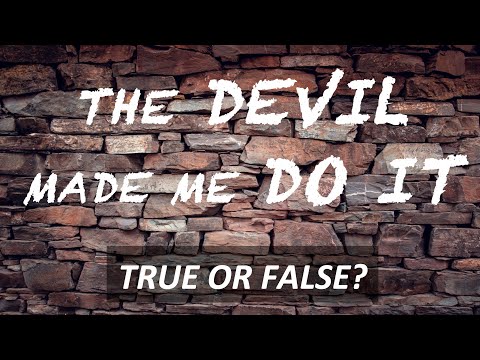 James 1:12-13  The Devil Made Me Do it?  By Rev. Dr. Gershwin Grant