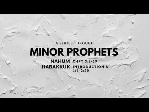 Minor Prophets – Nahum 3:8-19 / Habakkuk 1:1-2:20