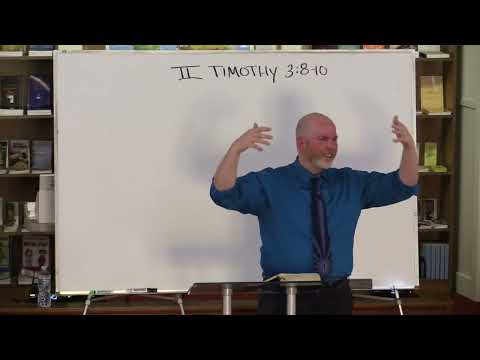 2 Timothy 3:8-10